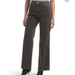 NEW VELVET HEART Nakita High Rise Wide Leg Jeans in gray for women  825 2m1